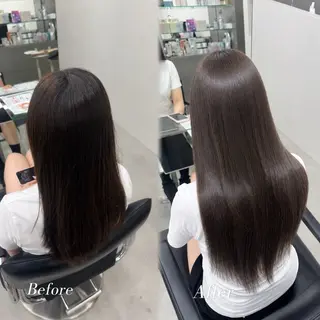 ロング エクステ🎀/透明感 カラー🌙┊︎もものヘアスタイル