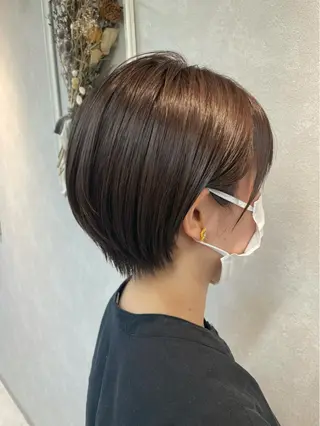 ショート カラー 筑紫通り沿い | eNeのマツエク・マツパデザイン
