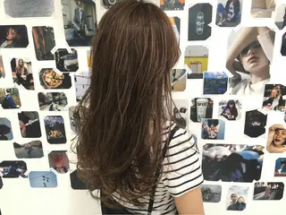 ロング カラー イシマル ナオヤのヘアスタイル