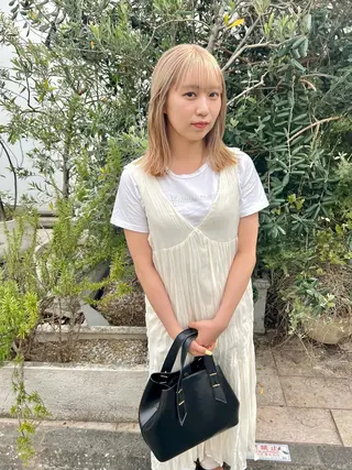 ミディアム カラー sakoda shunkiのヘアスタイル