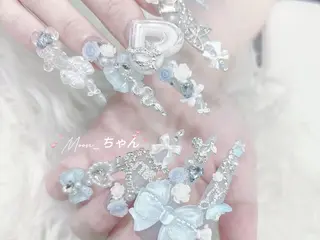 ネイル MoMoA Nail ネイル長さ出し専門店のネイルデザイン