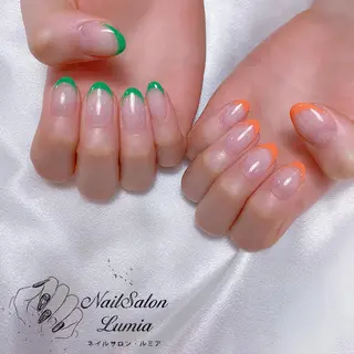 ネイル ネイルサロン ルミア Lumia 店長施術のネイルデザイン