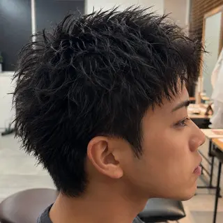 パーマ メンズ 男の理想を叶える🔥 メンズパーマ特化｜関のヘアスタイル