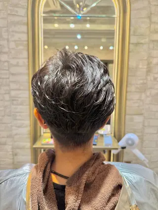 パーマ メンズ cloe仙台🫧 ツバサ💎🪞💙のヘアスタイル