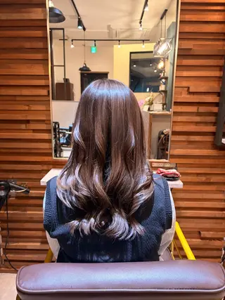 ロング 安倍 辰哉のヘアスタイル