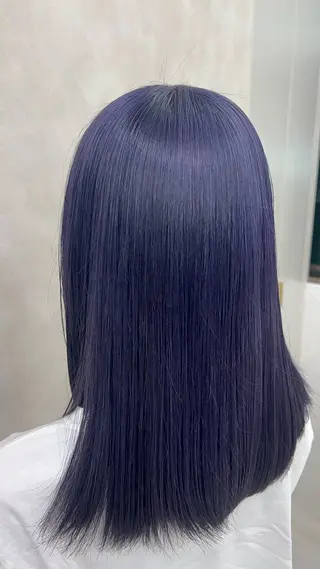 ロング カラー 透明感デザインカラー /髙橋/白髪ぼかし可のヘアスタイル
