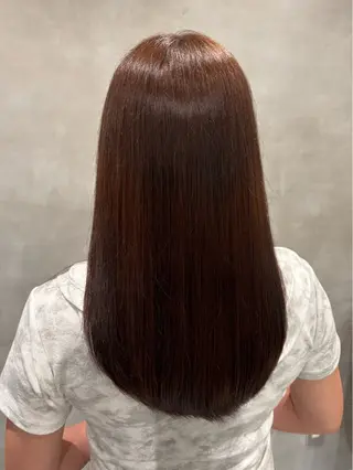 セミロング カラー 透明感カラー💎 アレンジ🩰Rimiのヘアスタイル