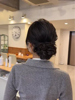 ヘアアレンジ 山形 梨沙のヘアスタイル