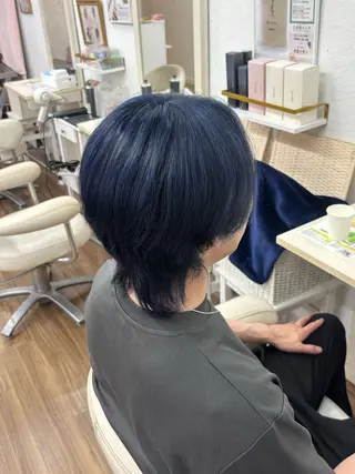 ショート GLOSS 心斎橋 山上のヘアスタイル