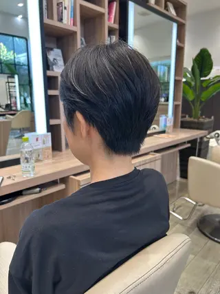 ショート 能登 彩穂のヘアスタイル