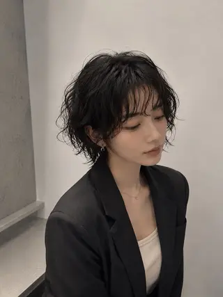 ショート パーマ ニュアンスパーマ /ボブパーマriseのヘアスタイル