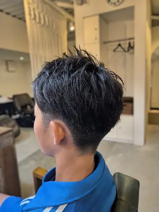 ショート メンズ美容師 おおむらのヘアスタイル