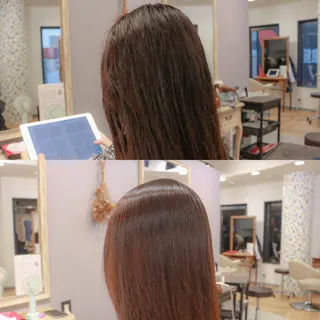ロング 透明感カラー🇰🇷 レイヤー✨桑原　研太のヘアスタイル