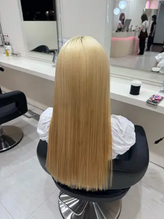 ロング カラー 🤍韓国大人っぽ ベージュMAI🤍のヘアスタイル