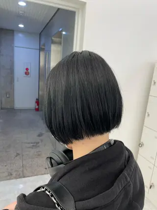 ミディアム ヘアアレンジ 縮毛矯正/髪質改善/ ブリーチ毛/木元渓太のヘアスタイル