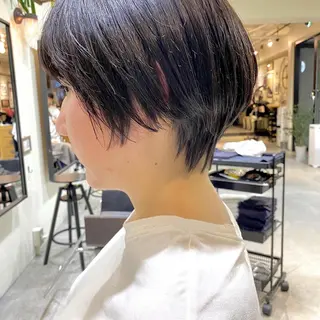 ショート カラー ヘアアレンジ 【ダメージレス施術】 【透明感】北村 拓也のヘアスタイル