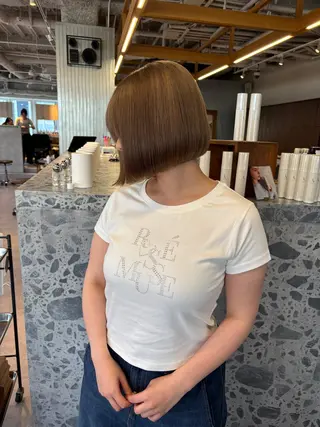 ショート 🌼透明感カラー/1 日1組限定/有沙🌼のヘアスタイル