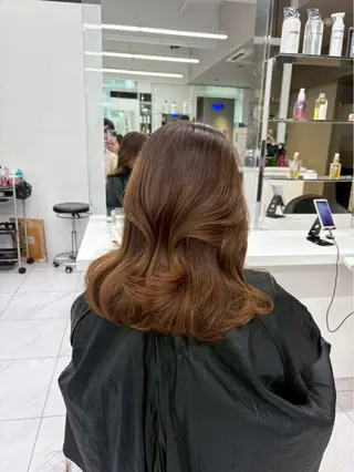 カラー 🍒暖色ダブルカラー /FUKA🍒のヘアスタイル