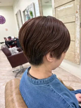ショート 菊地 映香のヘアスタイル