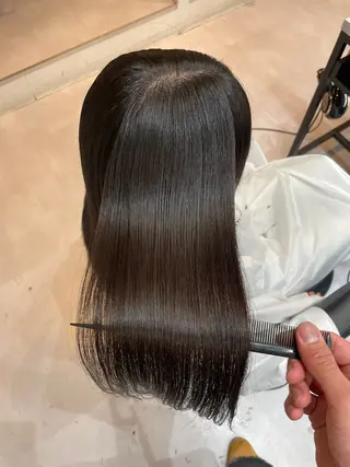 ロング 🇰🇷失敗履歴再生 髪質改善七星🇰🇷のヘアスタイル