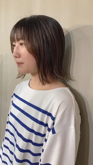 ショート 石木 美緒奈のヘアスタイル