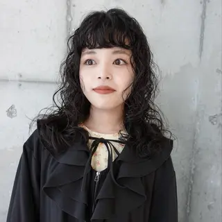 セミロング パーマ ヘアアレンジ 🌐サトウ リョウ🌐のその他イメージ
