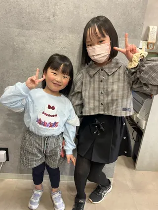 キッズ ヤマモト ヒロミのヘアスタイル