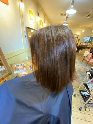 カラー 高塩翔大 髪質改善のヘアスタイル