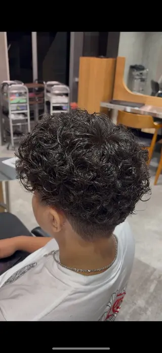 パーマ メンズ fifth 清水睦月のヘアスタイル