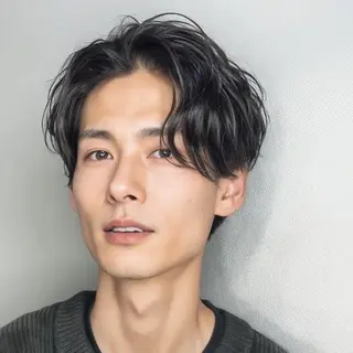 メンズ Takahiro 髪質改善/縮毛矯正のヘアスタイル