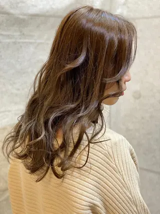 ロング 長濱 俊のヘアスタイル