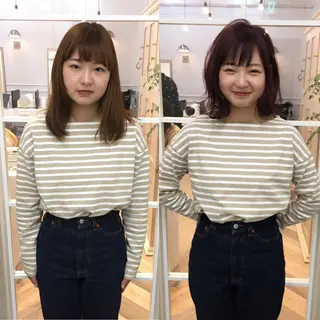 ショート カラー 大人可愛いショート* NoWL栗原隆成のヘアスタイル