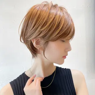 ショート 表参道/大人ショート カットモデル募集⭐︎のヘアスタイル