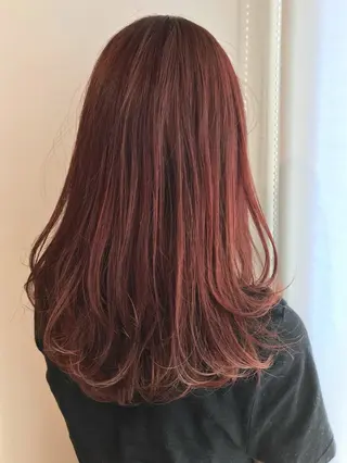 ロング カラー レイヤー/大人ボブ| ワタナベ リョウカのヘアスタイル