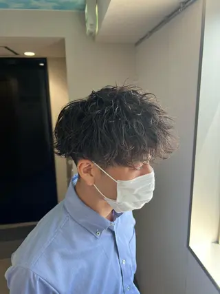 ショート パーマ特化美容師 佐藤壮流のヘアスタイル