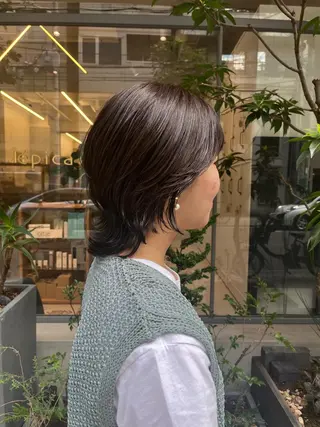 ミディアム 韓国好き🇰🇷 美容師MIKUのヘアスタイル