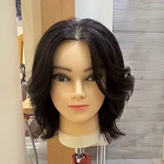 ミディアム 鎌田 流沙奈のヘアスタイル