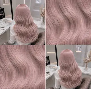 ロング カラー 色落ちまで盛れる 💟まなみのヘアスタイル