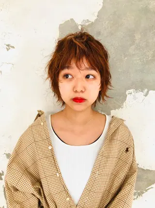 ショート カラー 柴山 英明のヘアスタイル