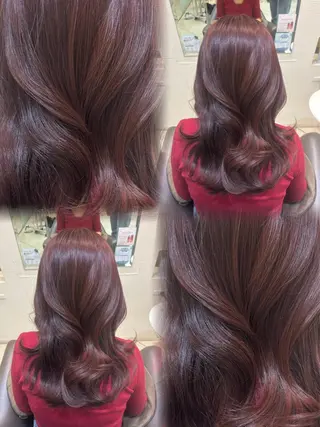 ロング カラー ハイライト/ブラウン カラー🇺🇸/ワカのヘアスタイル