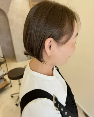 ショート カラー 久木原 ゆりのヘアスタイル