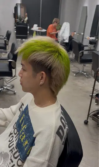 カラー 💖ブリーチ縮毛矯正 髪質改善💖ケンシンのヘアスタイル
