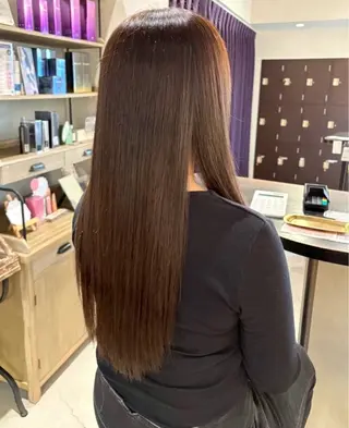ロング RosierBleu 中山のヘアスタイル