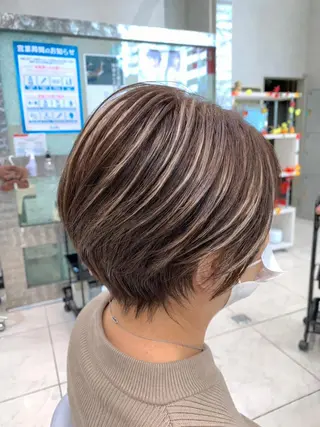 ショート カラー 店舗代表 佐藤 幸平のヘアスタイル