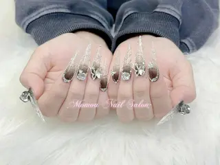 ネイル MoMoA Nail ネイル長さ出し専門店のネイルデザイン