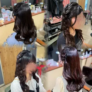 ヘアアレンジ 心愛🐈⬛🩶 studio qのヘアスタイル
