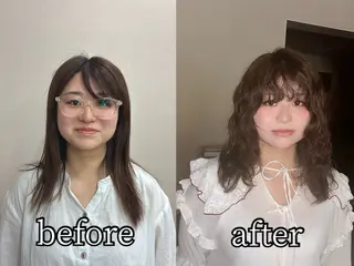 セミロング miyamori 🌼のヘアスタイル