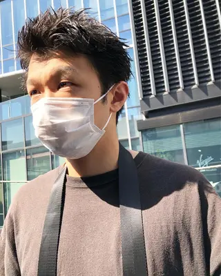 ヘアアレンジ メンズ メンズ特化✂️栗原 侑也のヘアスタイル