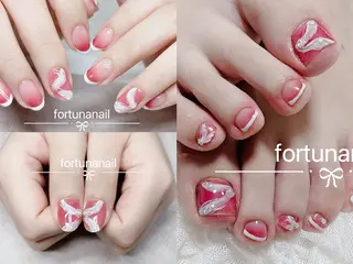 ネイル Nail •Head スパFortunaのネイルデザイン
