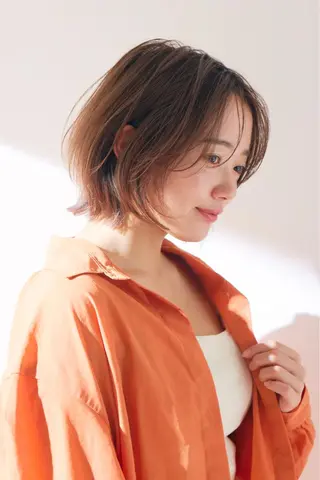 ショート カラー 髪質改善/ショート/ 籠本　勇太のヘアスタイル